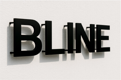 ステンレス切文字事例8