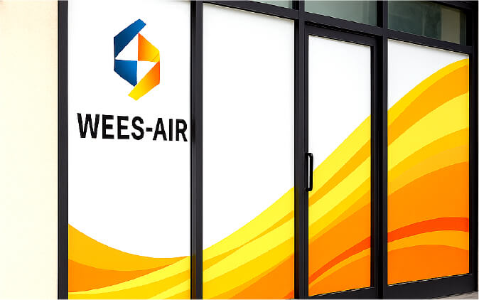 光を通しにくいシート×外貼り