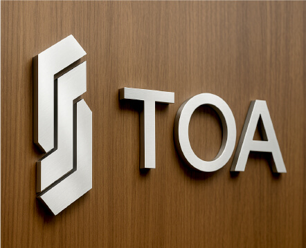 エントランスサイン