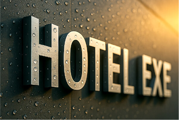 屋外耐候性に優れたステンレス切文字